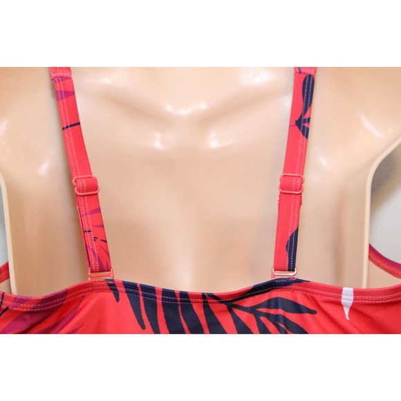 Swim by Cacique No-Wire Twist-Knot Swim One Piece Swimsuit Womens Size 14 H14777 - Picture 7 of 9